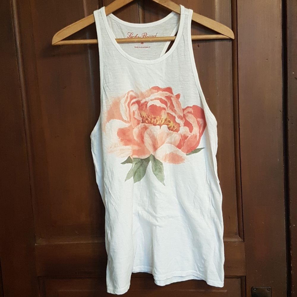 Lucky Brand floral Tank Top